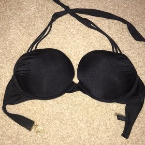 Victoria secret black bombshell swimtop